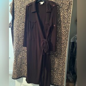 NWOT MAX STUDIO Luxury Designer Wrap Dress